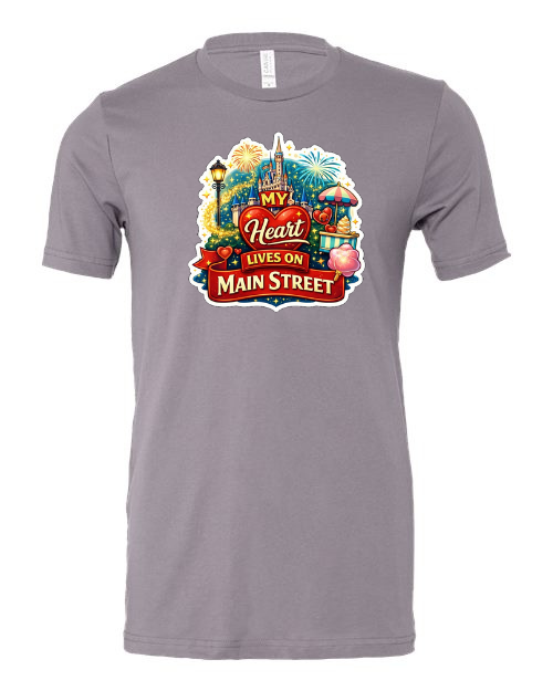 My Heart Lives on Main Street T-Shirt