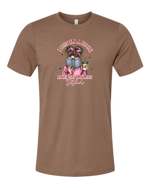 Lost in a Book, Do Not Disturb Graphic T-Shirt