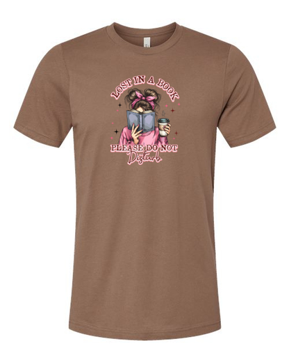 Lost in a Book, Do Not Disturb Graphic T-Shirt