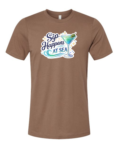 Sip Happens at Sea T-Shirt