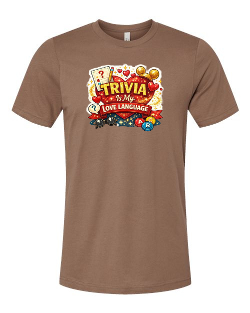 Trivia Is My Love Language – Cruise Edition T-Shirt