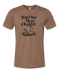 Just One More Chapter Graphic Design T-Shirt
