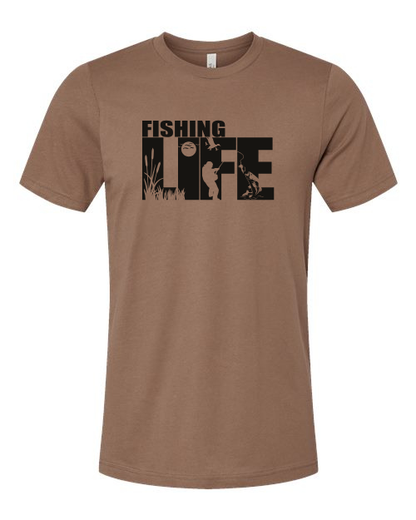 Fishing Life Unisex Short Sleeve T-Shirt