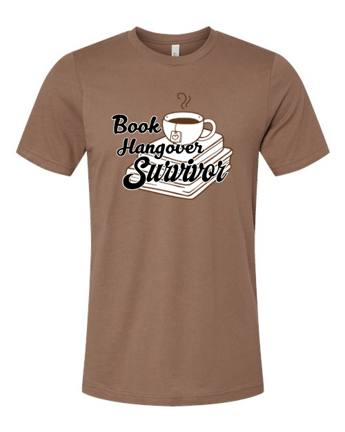 Book Hangover Survivor Graphic T-Shirt