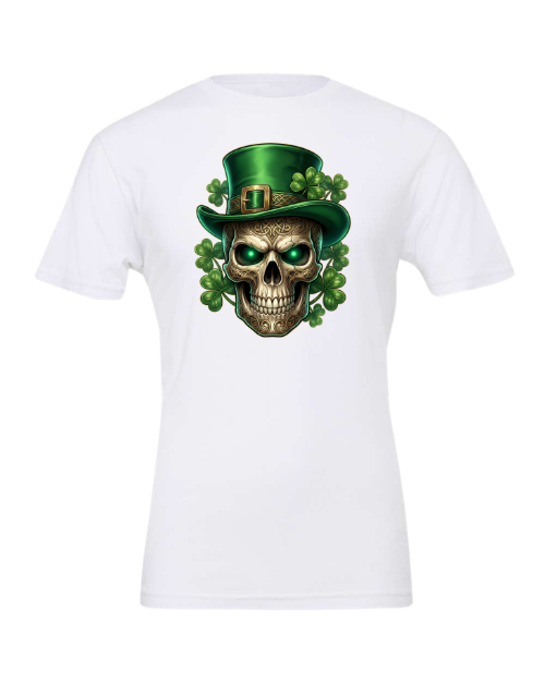 Irish St Patrick's Day Skull T-Shirt