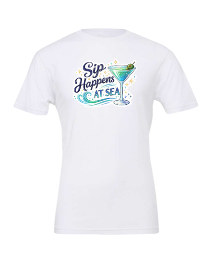 Sip Happens at Sea T-Shirt