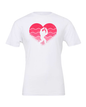Big Foot Valentine Heart T-Shirt | Funny Bigfoot Valentine Tee |