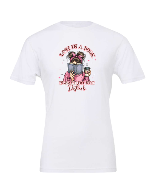 Lost in a Book, Do Not Disturb Graphic T-Shirt