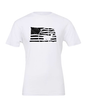 American Flag/Hunting Unisex Short Sleeve T-Shirt Graphic Design