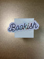 Bookish 3" Word Sticker