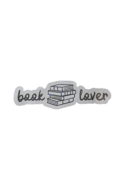Book Lover – 3" Holographic Sticker