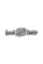 Book Lover – 3" Holographic Sticker