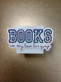 Books Are My Love Language – 3" Holographic Sticker