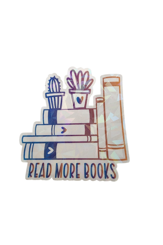 Read More Books 3" Sticker