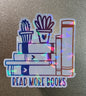 Read More Books 3" Sticker